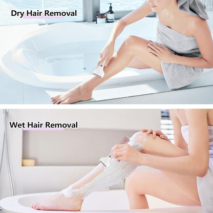 Experience Effortless Beauty with the 5-in-1 Women's Electric Razor: Your Ultimate Bikini Trimmer for Painless Hair Removal on Face, Body, and More!